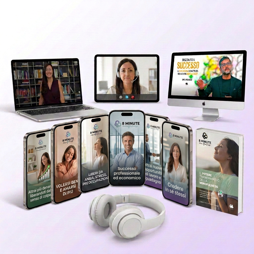 Bundle 6 Meditazioni — meditazioni personalizzate 8MM con bonus inclusi