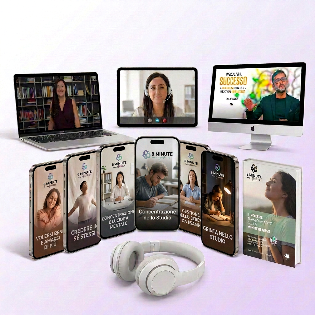 Bundle 6 Meditazioni — meditazioni personalizzate 8MM con bonus inclusi